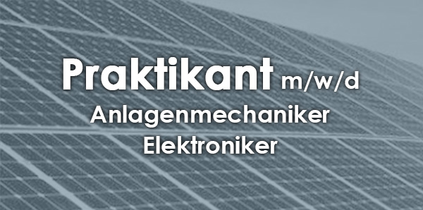 Praktikum Anlagenmechaniker / Elektroniker