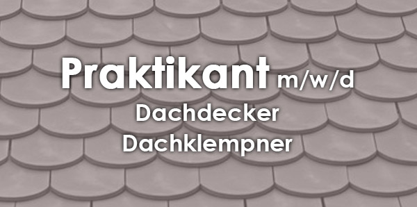 Praktikum Dachdecker / Dachklempner
