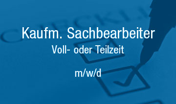 Kaufm. Sachbearbeiter