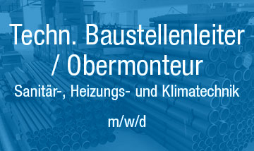 techn. Baustellenleiter