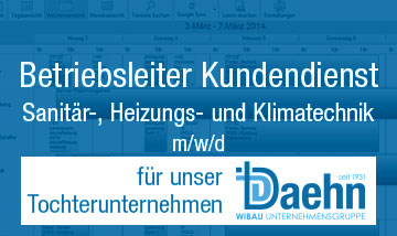 Betriebsleiter Kundendienst m/w/d